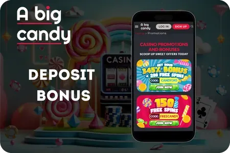 Big Candy Casino deposit bonus