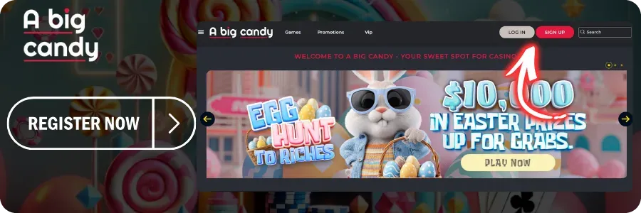 Big Candy Casino Registration